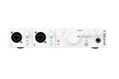 Interface de Audio USB Arturia Minifuse 02 Blanca