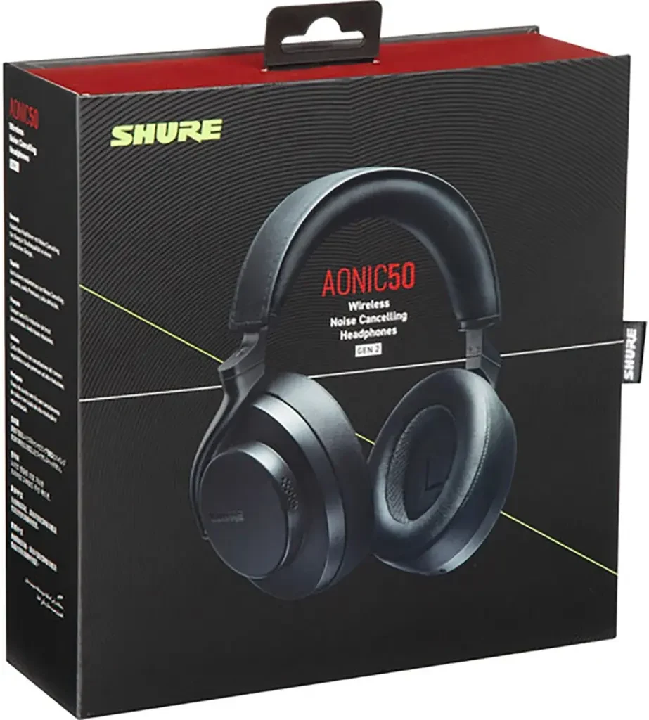 Audifonos AONIC 50 Gen 2 SHURE (SBH50G2-BK) - Imagen 2