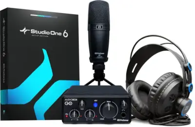 Audífonos y Micrófono AudoBox Go Creator Presonus