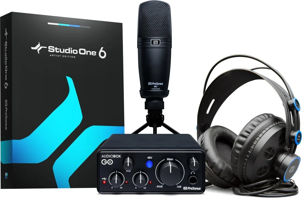 Audífonos y Micrófono AudoBox Go Creator Presonus