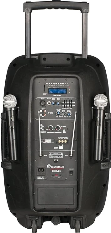 Bafle Activo 15" Soundtrack 40W LCD Bluetooth BM15VRB - Imagen 3