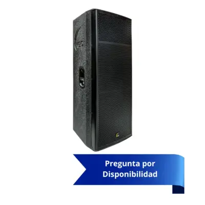 Bafle Activo Melo Match 215 1300W RMS 2x15 Bluetooth Negro