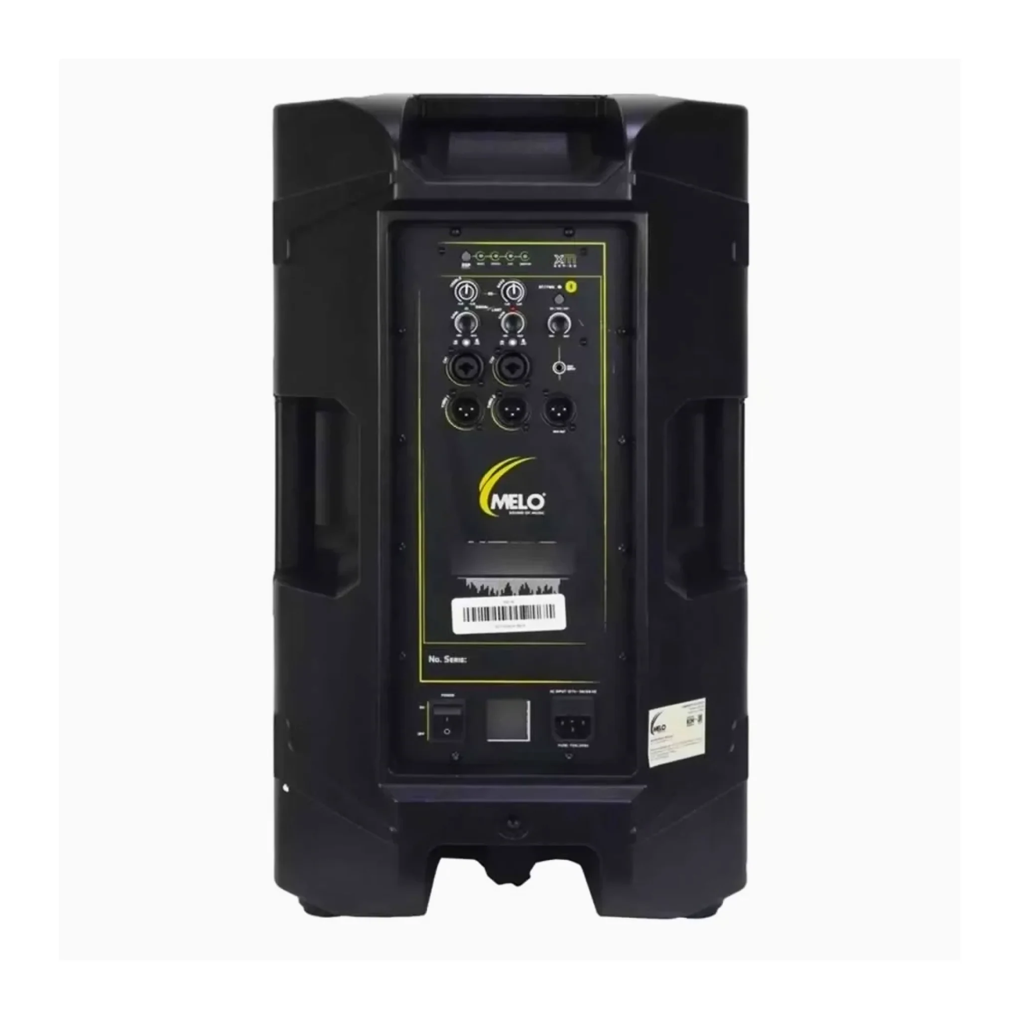 Bafle Activo Melo XM12B con Bluetooth Negra 127V 12 Pulgadas 800W - Imagen 2