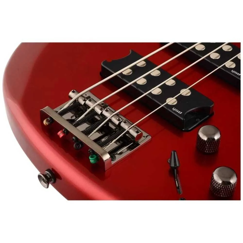 Bajo eléctrico activo Yamaha TRBX304 Candy Apple Red - Imagen 3
