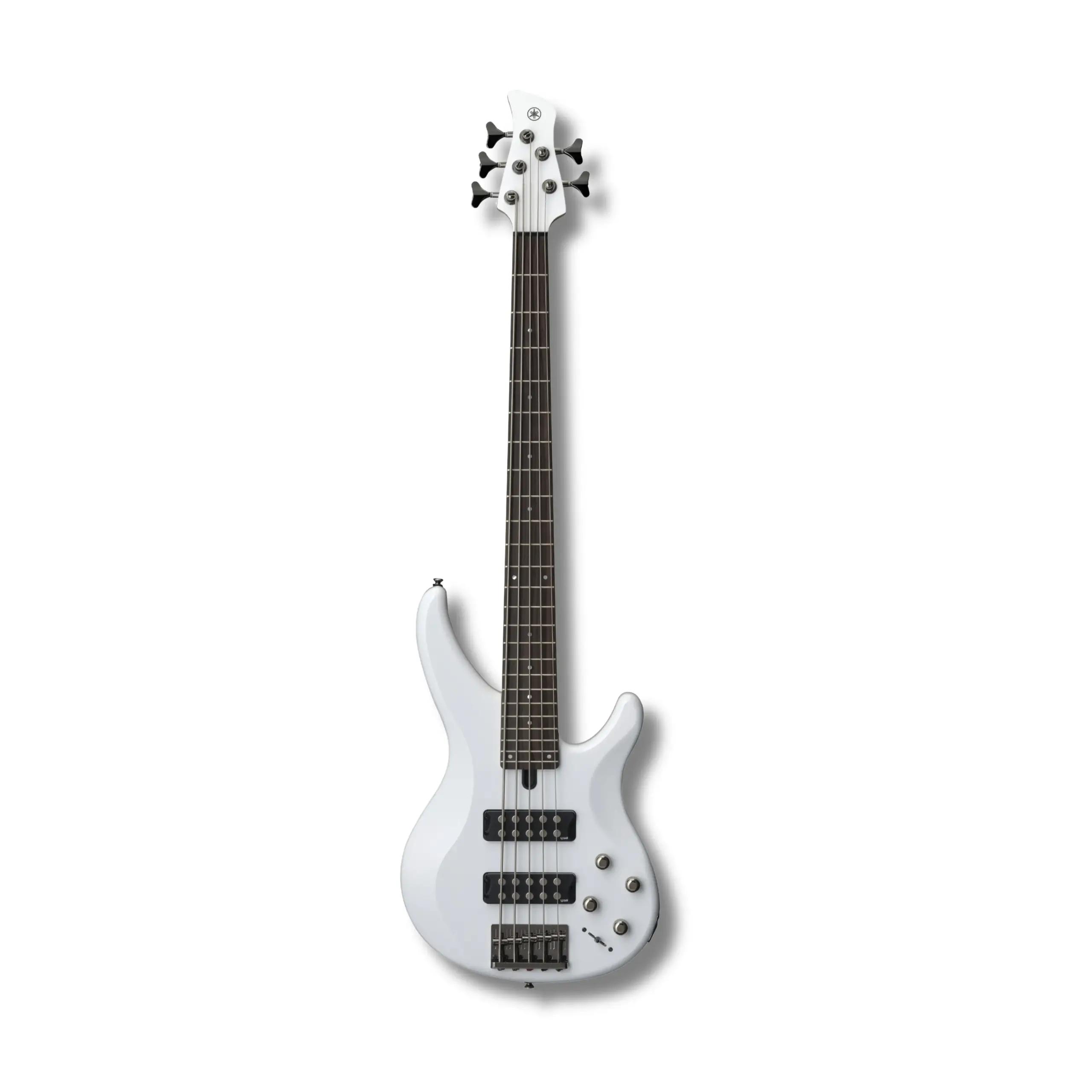 Bajo eléctrico de 5 cuerdas activo Yamaha TRBX305 - Blanco