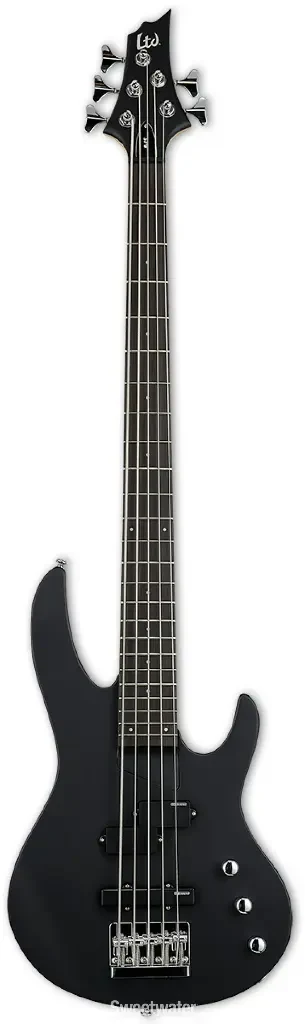 Bajo eléctrico 5 cuerdas LTD B Series Black Satin