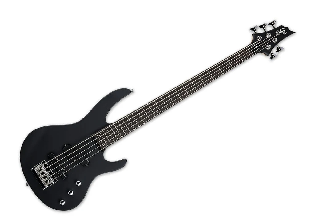Bajo eléctrico 5 cuerdas LTD B Series Black Satin - Imagen 3