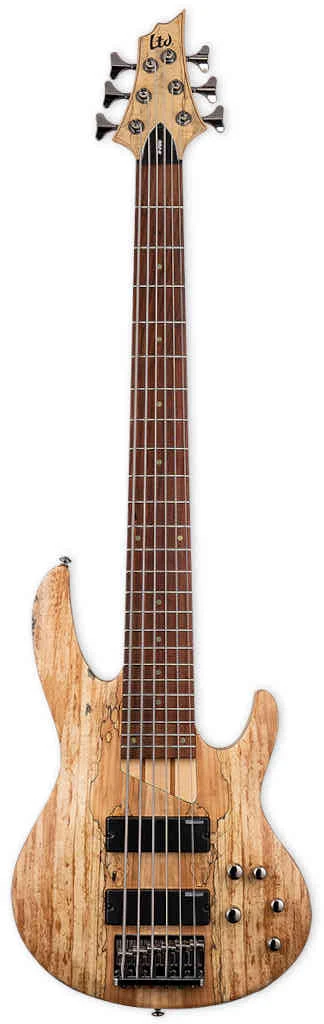 Bajo eléctrico de 6 cuerdas LTD LB206SM Natural Satin