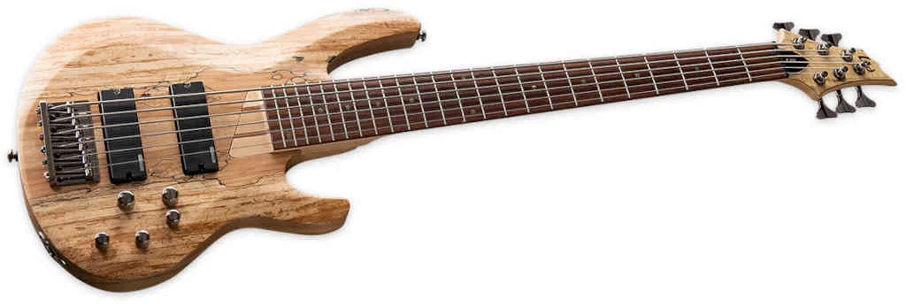 Bajo eléctrico de 6 cuerdas LTD LB206SM Natural Satin - Imagen 2