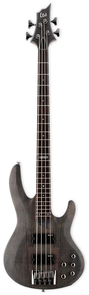Bajo eléctrico LTD B-204SM en acabado negro satinado