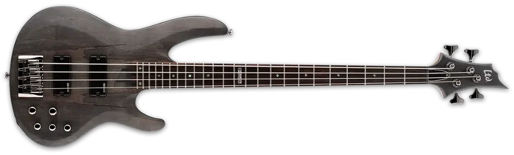 Bajo eléctrico LTD B-204SM en acabado negro satinado - Imagen 3