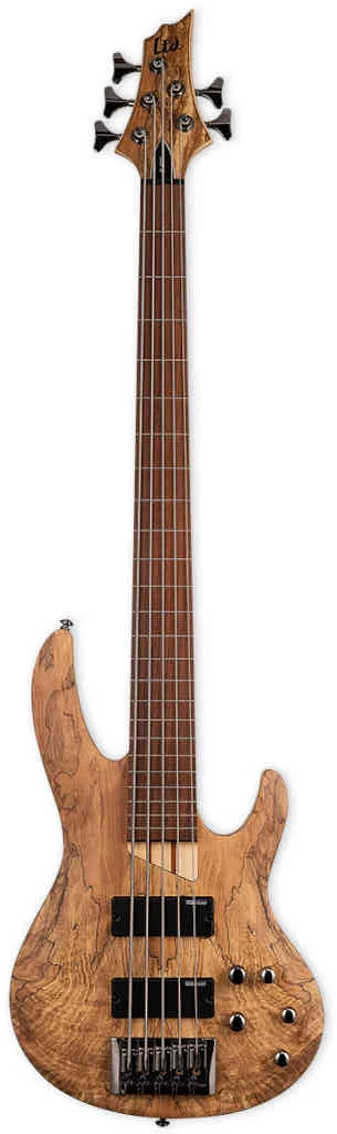 Bajo eléctrico LTD B-205SM fretless natural satin