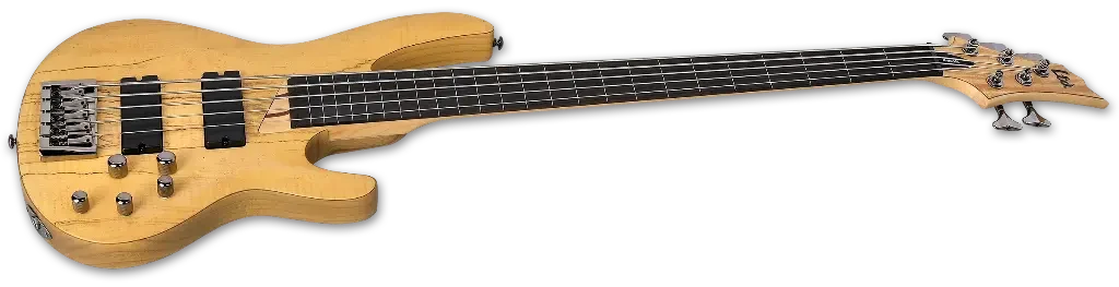 Bajo eléctrico LTD B-205SM fretless natural satin - Imagen 4