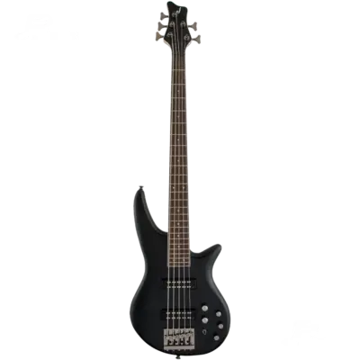 Bajo eléctrico Jackson Spectra JS3V, diapasón de laurel, negro satinado
