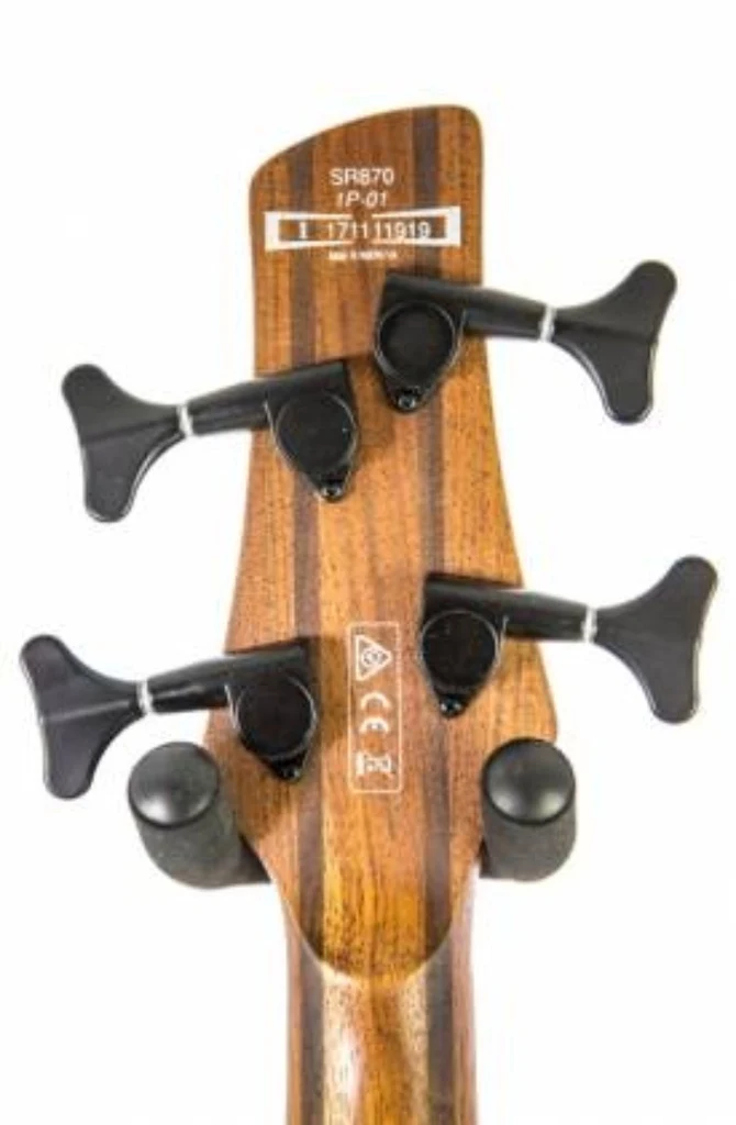 Bajo eléctrico de 4 cuerdas Ibanez SR870 en acabado degradado Autumn Leaf - Imagen 4