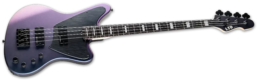 Bajo eléctrico LTD GB-4 Violet Andromeda Satin - Imagen 4