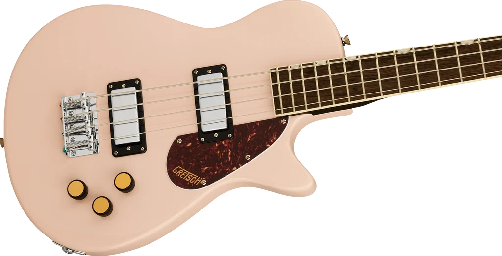 Bajo eléctrico Gretsch Streamliner Jet Club Bass Single Cut Shell Pink - Imagen 2