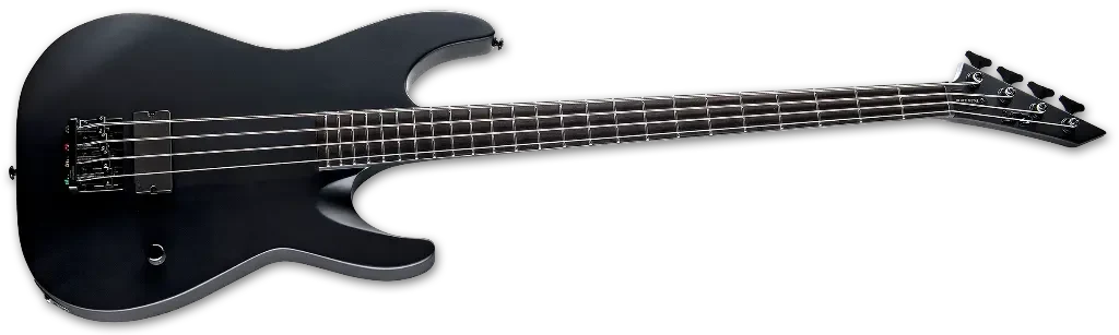 Bajo eléctrico LTD M-4 Black Metal - Imagen 4