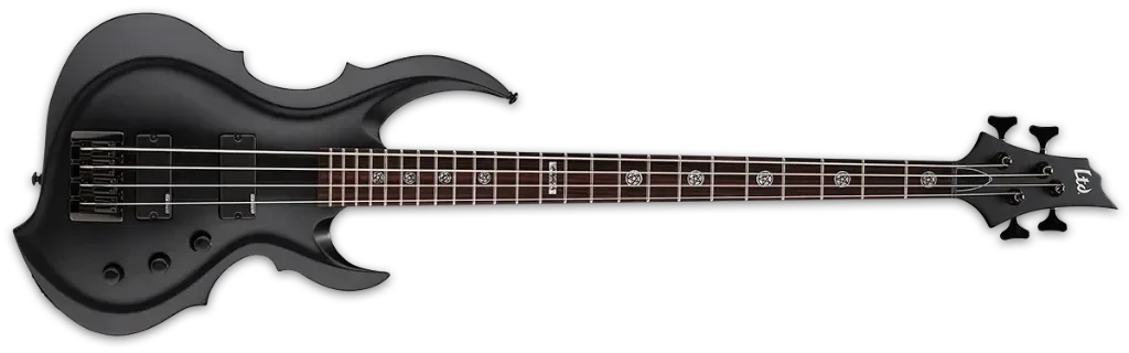 Bajo eléctrico ESP LTD TA-204 FRX Black Satin - Imagen 3