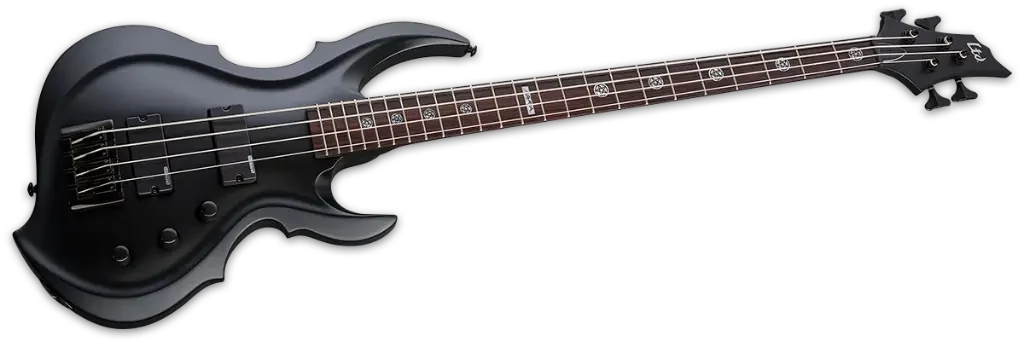 Bajo eléctrico ESP LTD TA-204 FRX Black Satin - Imagen 4