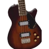 Bajo eléctrico Streamliner Jet Club de cuerpo simple Havana burst - Imagen 4