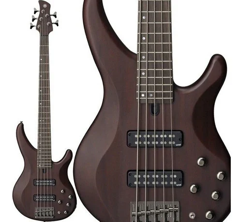 Bajo eléctrico Yamaha TRBX505 TBR 5 cuerdas activo/pasivo color marrón - Imagen 3