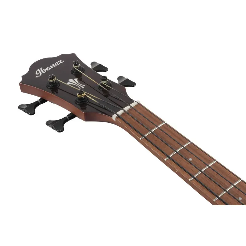 Bajo Electroacústico Ibanez AEGB24E-MHS Caoba Sombreados Negro - Imagen 2