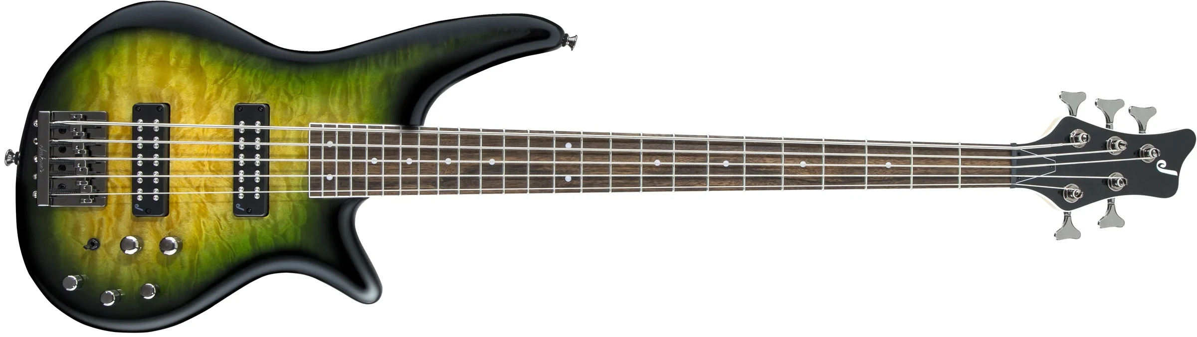 Bajo eléctrico Jackson 5 cuerdas Spectra LR Alien Burst