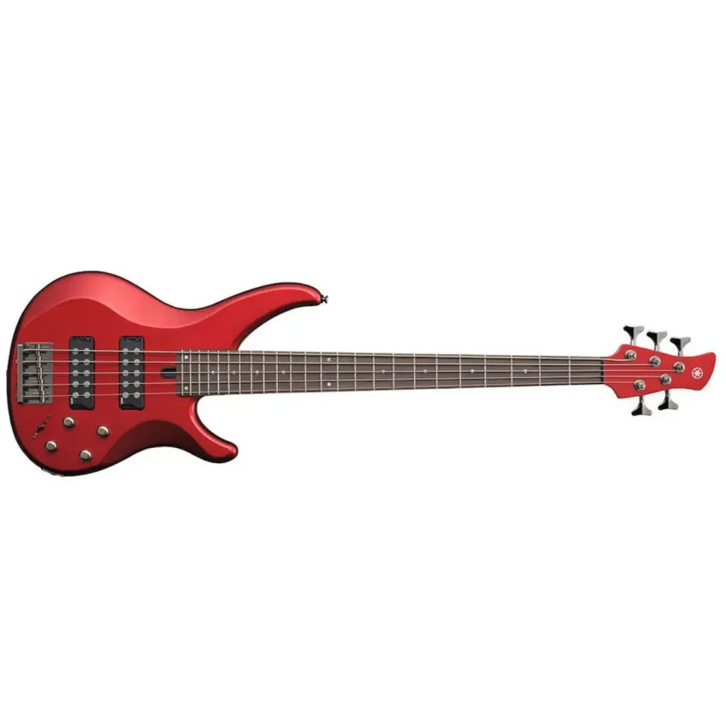 Bajo eléctrico Yamaha TRBX305 de 5 cuerdas color rojo candy apple - Imagen 2