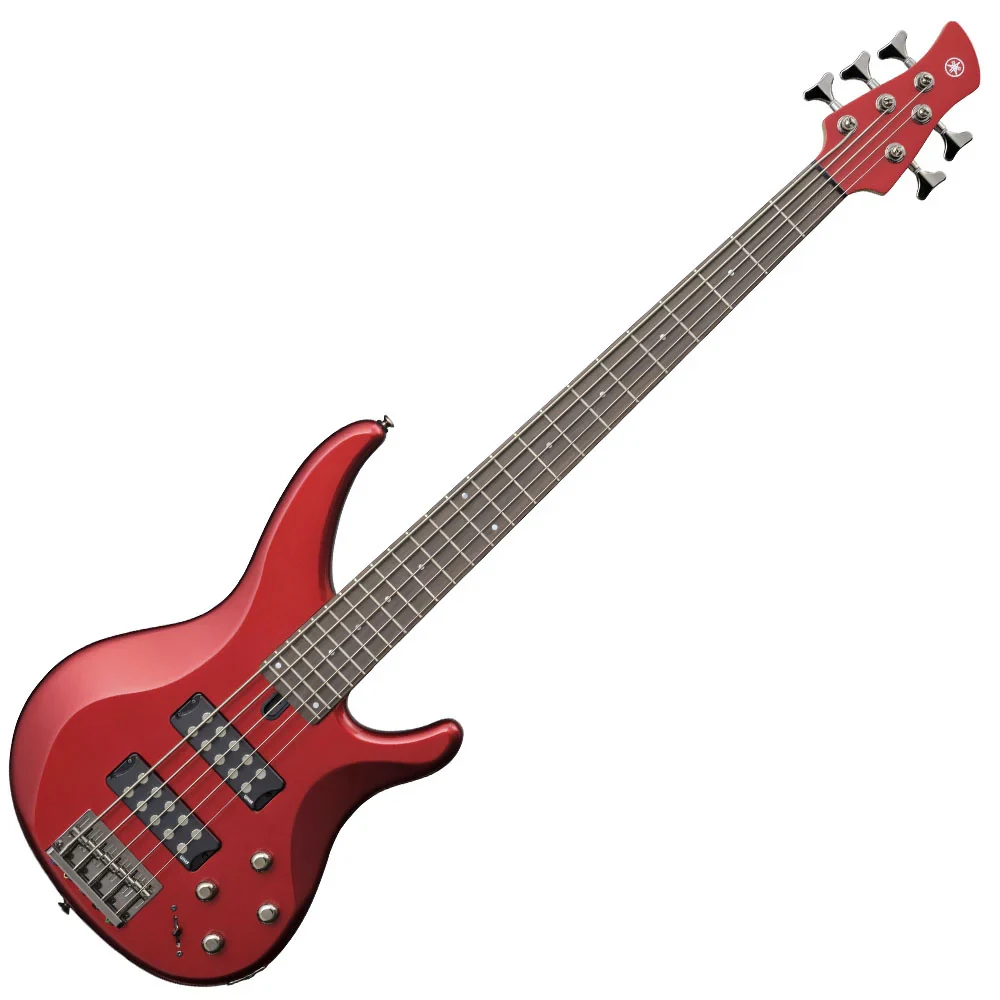 Bajo eléctrico Yamaha TRBX305 de 5 cuerdas color rojo candy apple - Imagen 4