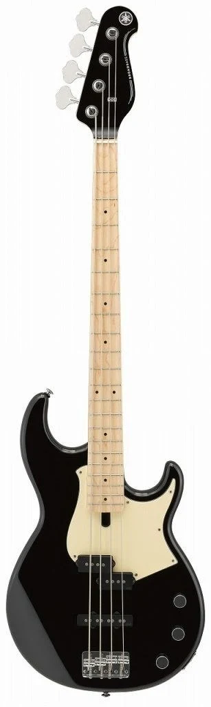 Bajo eléctrico Yamaha BB434MBL con diapasón de arce, 4 cuerdas, color negro
