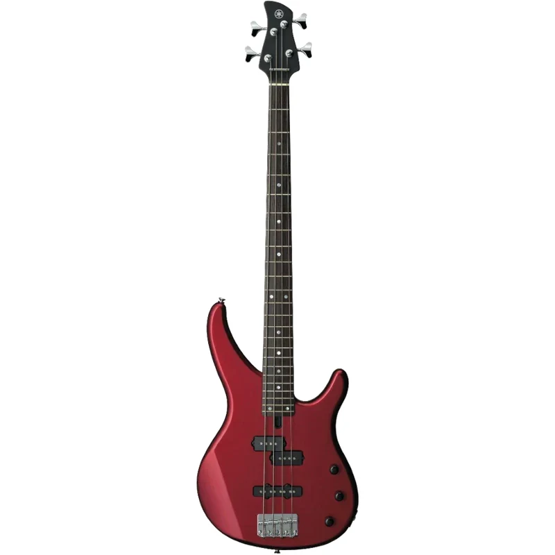 Bajo eléctrico pasivo Yamaha TRBX174RM de 4 cuerdas color rojo