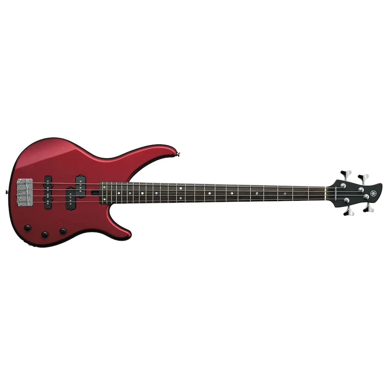 Bajo eléctrico pasivo Yamaha TRBX174RM de 4 cuerdas color rojo - Imagen 3