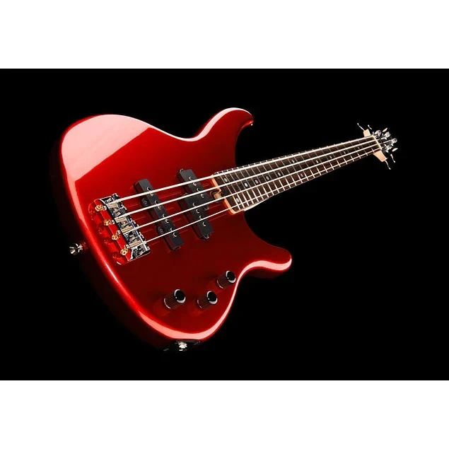 Bajo eléctrico pasivo Yamaha TRBX174RM de 4 cuerdas color rojo - Imagen 5