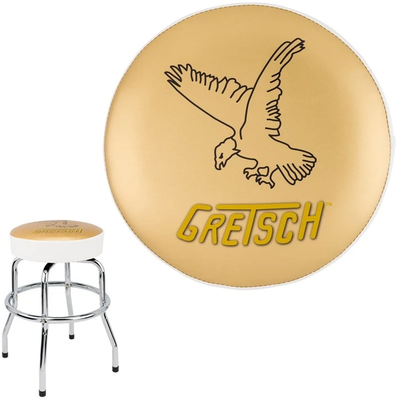 Banco Taburete Gretsch Falcon Blanco - Imagen 3