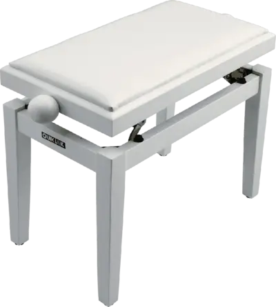 Banqueta para Piano QuikLok PB/100WHS Blanco Mate