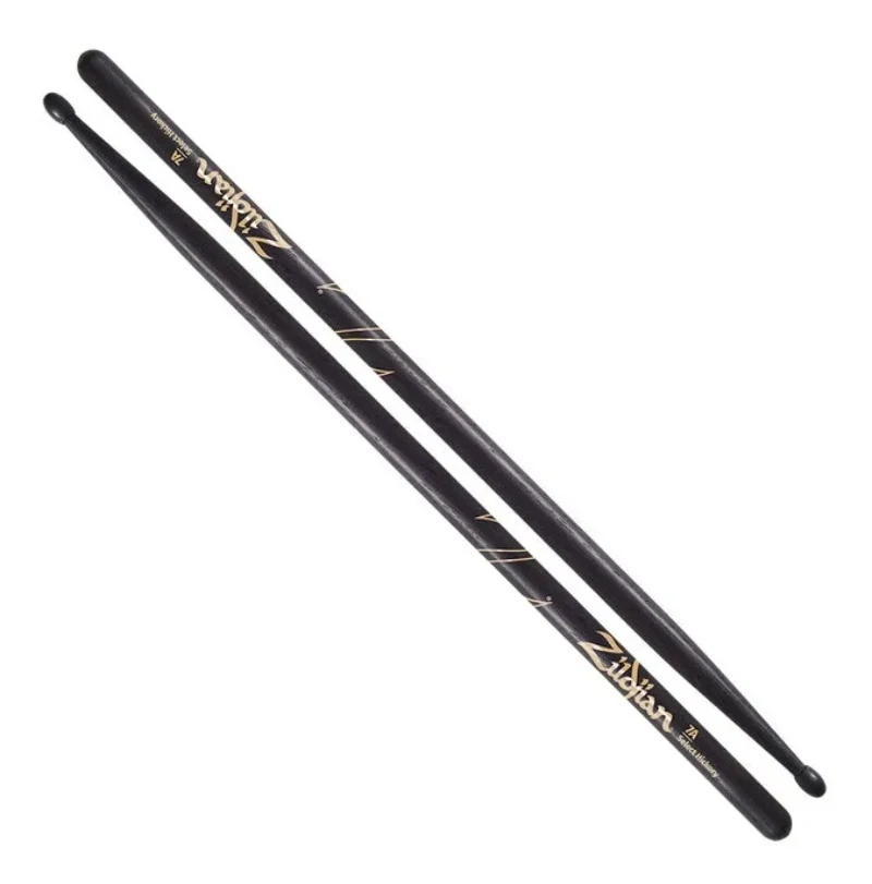 Baquetas Zildjian 7A con Punta de Nylon Negras - Imagen 2