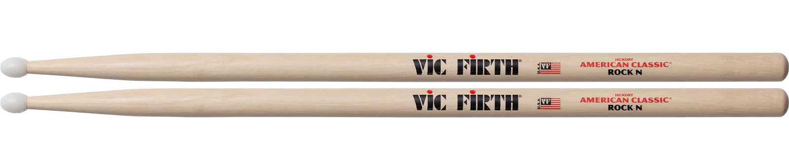 Baquetas Rock Punta Nylon Vic Firth