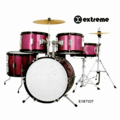 Batería Acústica Junior Latin K de 5 Piezas con Platillos