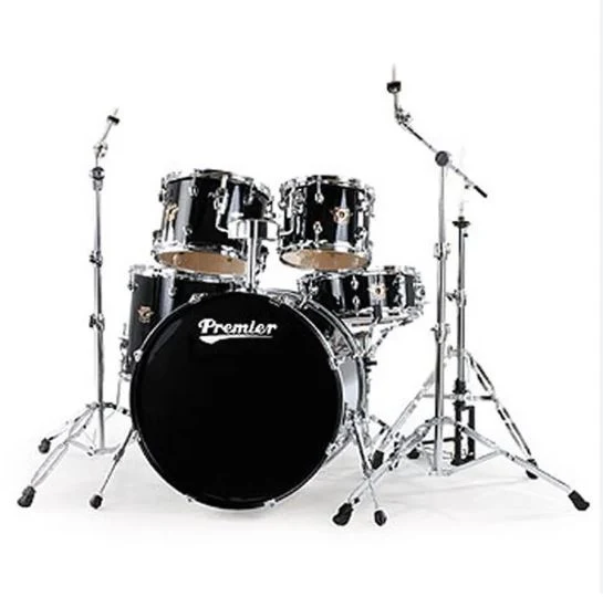 Batería Premier con Stands Negro