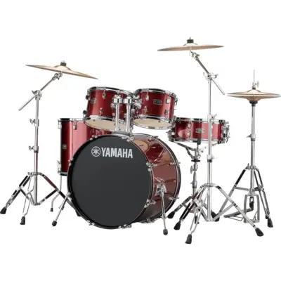 Batería acústica Yamaha RDP2F5 Rydeen de 5 piezas con herrajes y platillos