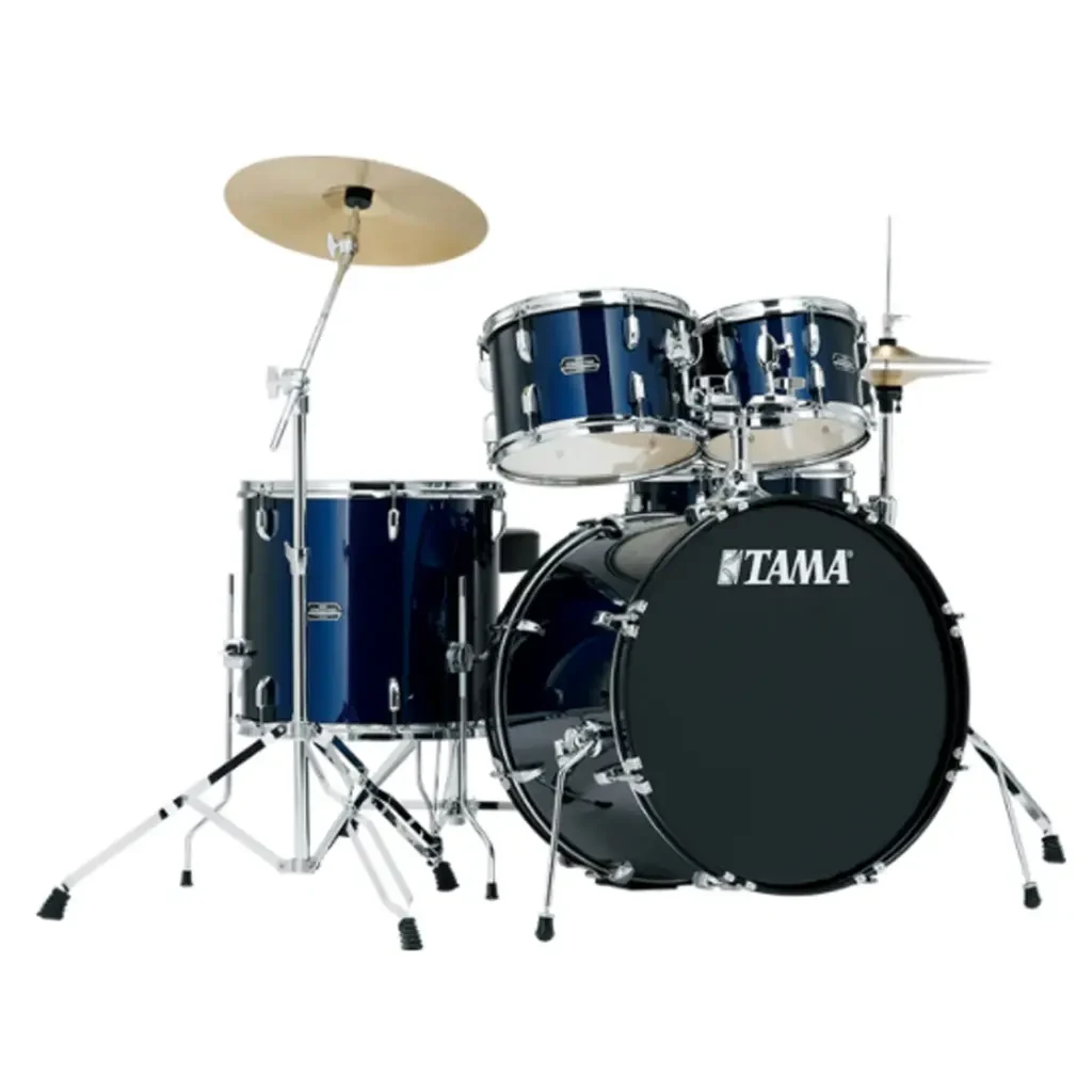 Batería Tama Stagestar 5 Piezas Azul con Atriles