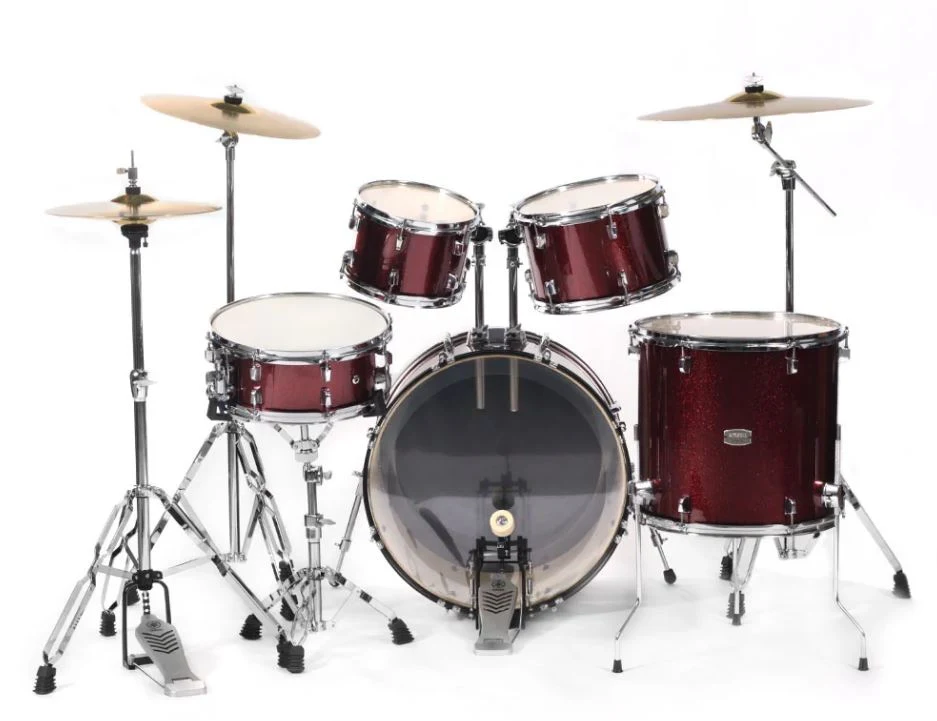 Batería Yamaha Rydeen de 5 Piezas con Herrajes y Platillos - Imagen 2