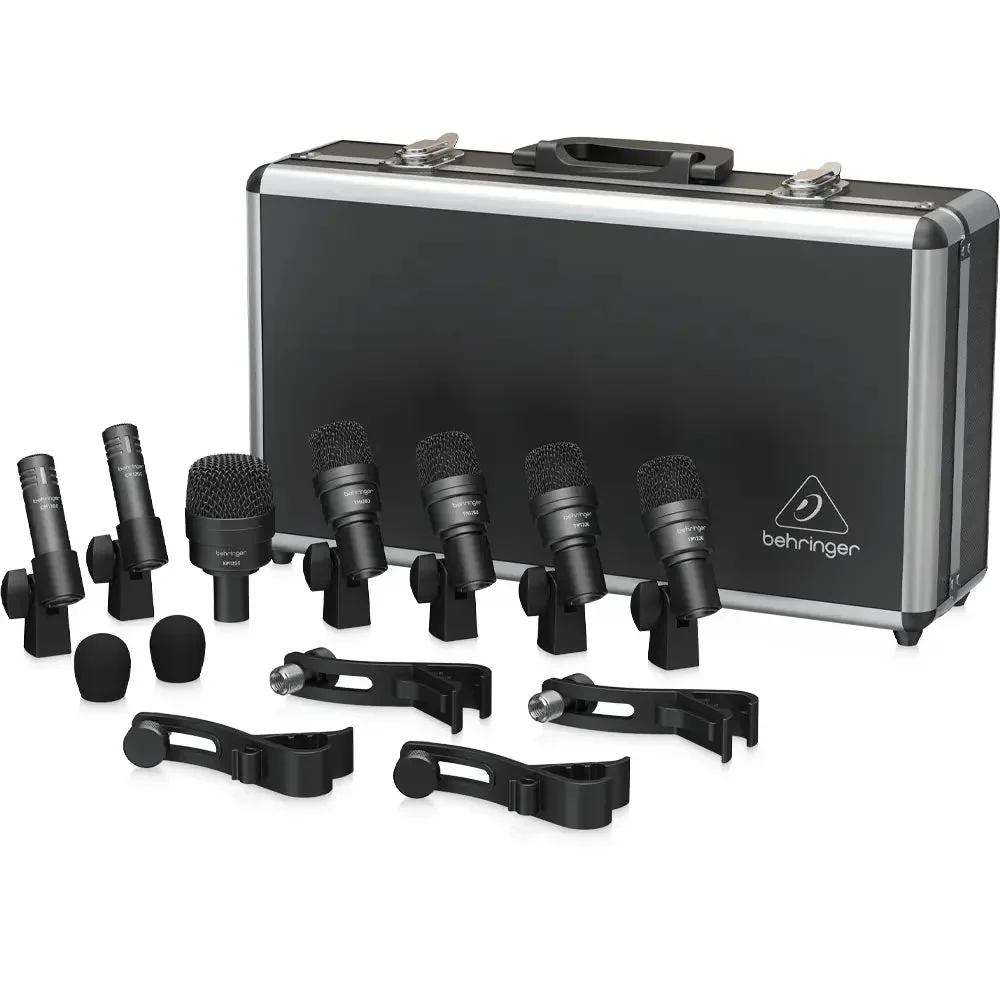 Behringer BC1200 - Kit de 7 Micrófonos para Batería