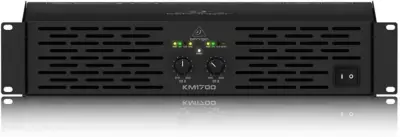 Amplificador Behringer KM-1700 2x800W a 4 Ohms