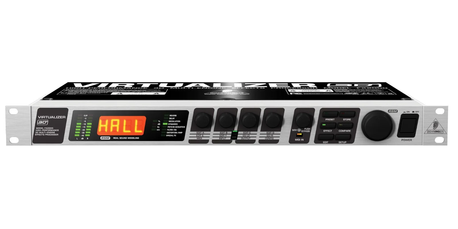 Procesador de Efectos Behringer FX2000