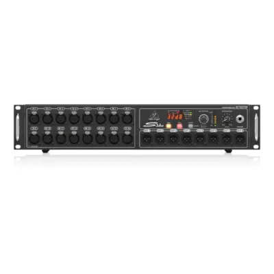 Mezcladora Digital Behringer S16 con 16 Preamplificadores