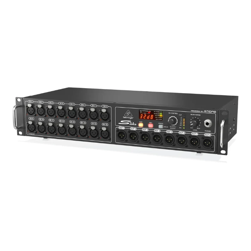 Mezcladora Digital Behringer S16 con 16 Preamplificadores - Imagen 2