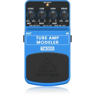 Pedal Modelador de Amplificador a Válvulas Behringer TM300