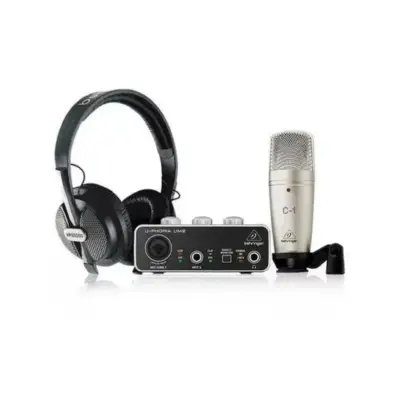 Behringer U-Phoria Studio Kit de Grabación Profesional